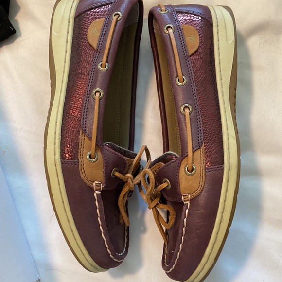 Sperry Top Sider Angelfish Metallic Wine - Picture 6 of 6
